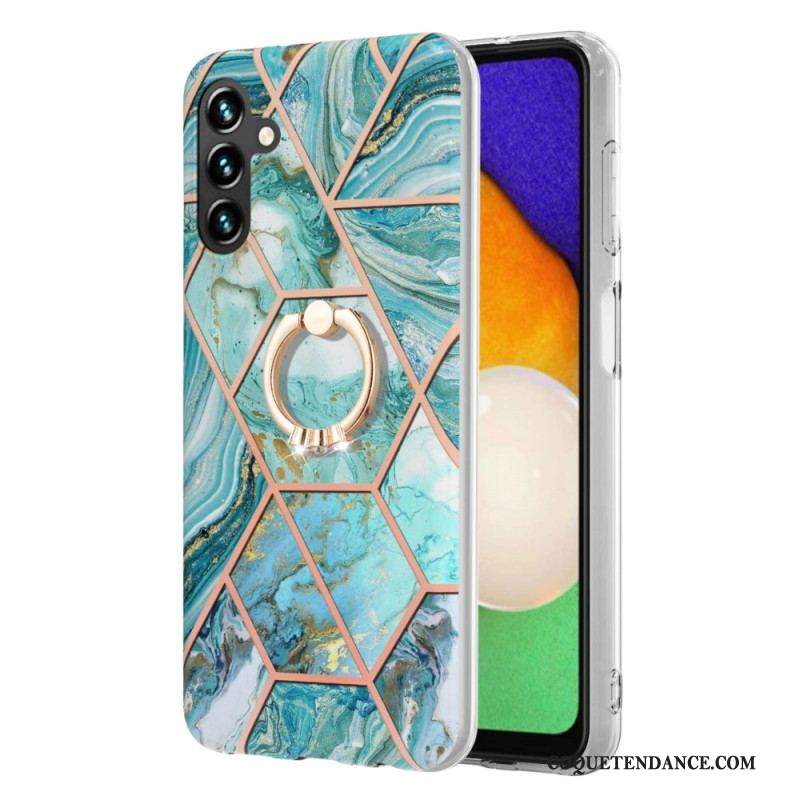 Coque A54 5G Marbre avec Anneau-Support