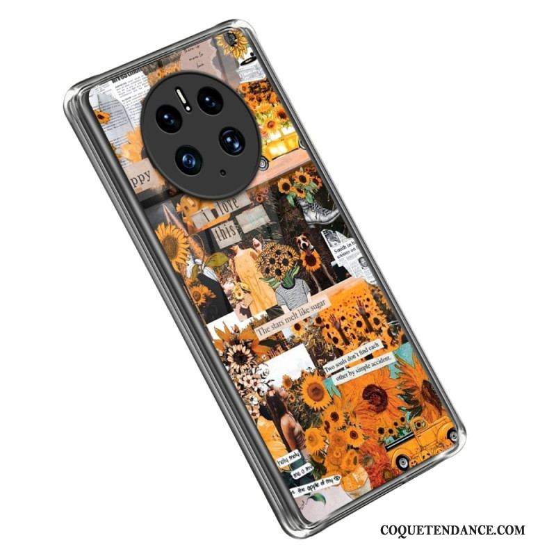 Coque Huawei Mate 50 Pro Tournesols