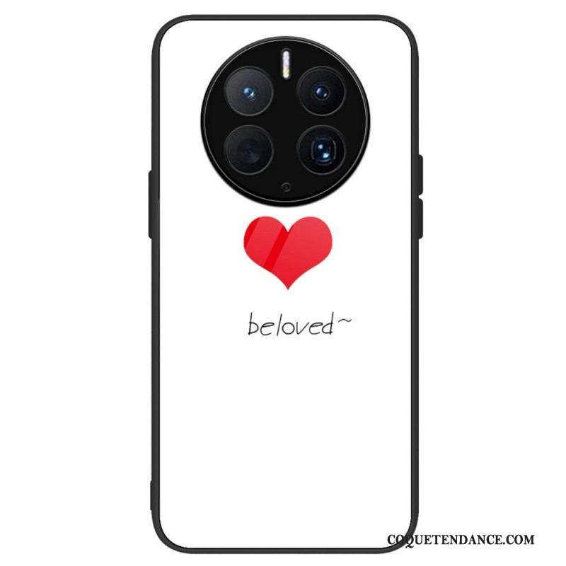 Coque Huawei Mate 50 Pro Verre Trempé Coeur