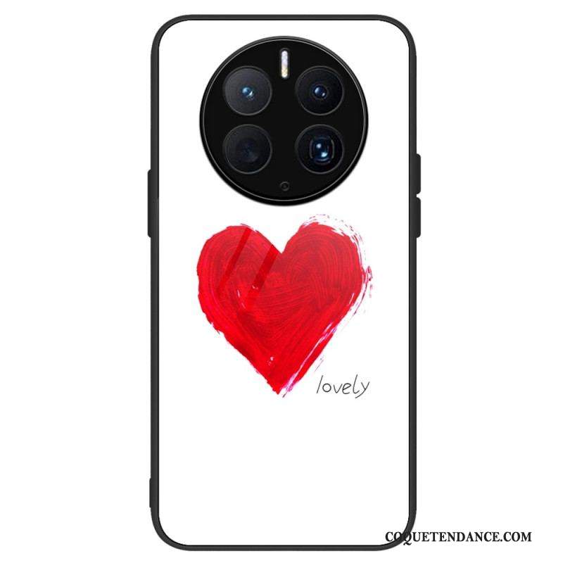 Coque Huawei Mate 50 Pro Verre Trempé Coeur