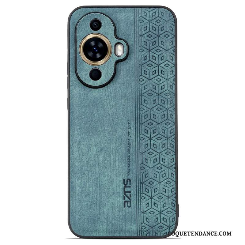 Coque Huawei Nova 11 Pro Effet Cuir AZNS