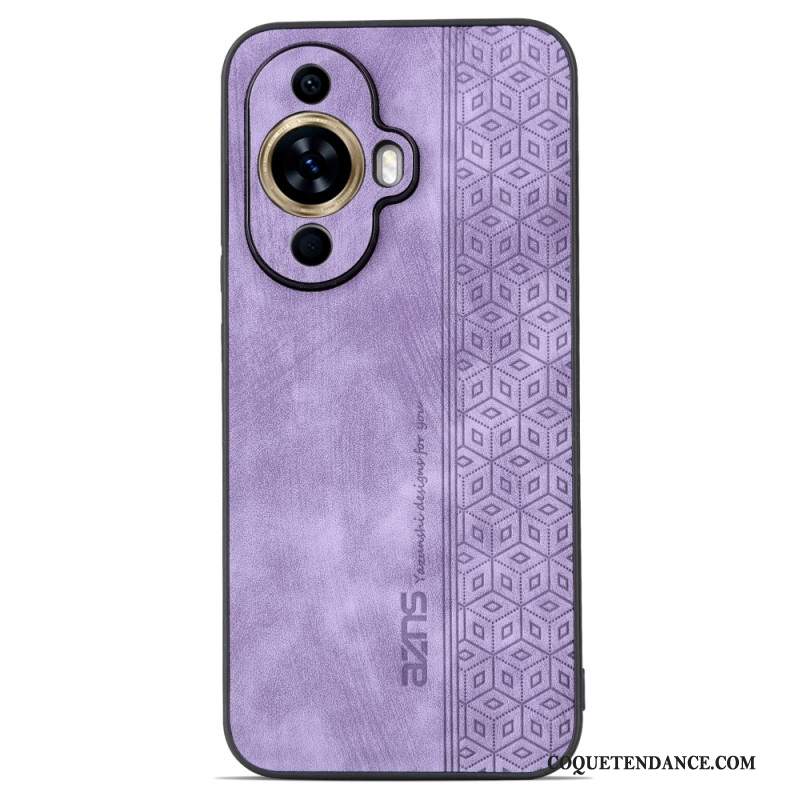 Coque Huawei Nova 11 Pro Effet Cuir AZNS