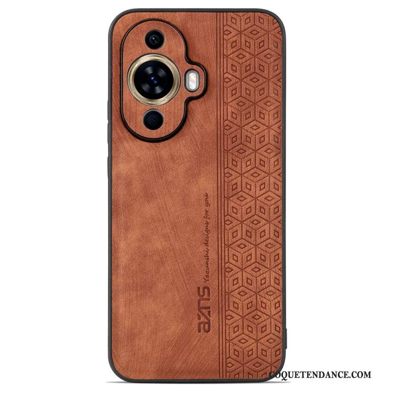 Coque Huawei Nova 11 Pro Effet Cuir AZNS