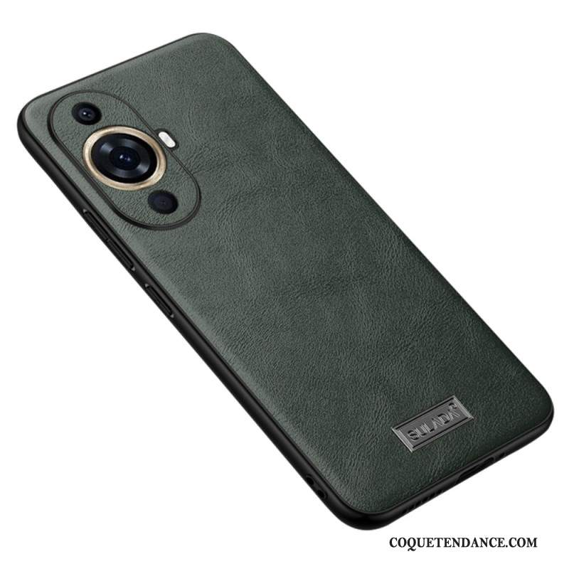 Coque Huawei Nova 11 Pro Simili Cuir SULADA