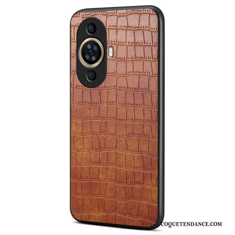 Coque Huawei Nova 12S Effet Crocodile