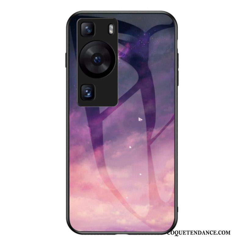 Coque Huawei P60 Pro Verre Trempé Sky