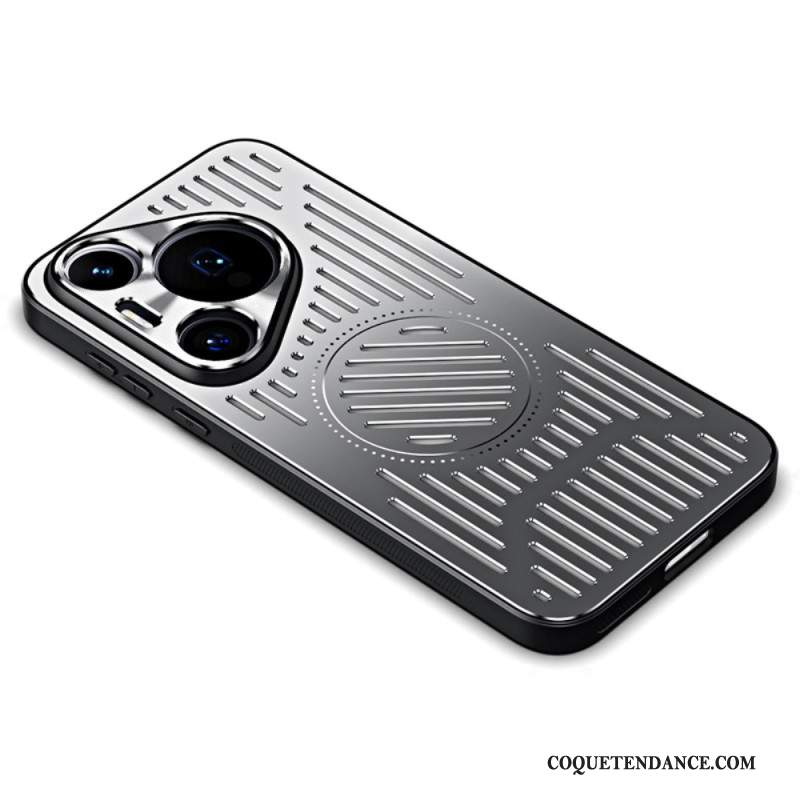 Coque Huawei Pura 70 Pro Effet Métal Magnétique