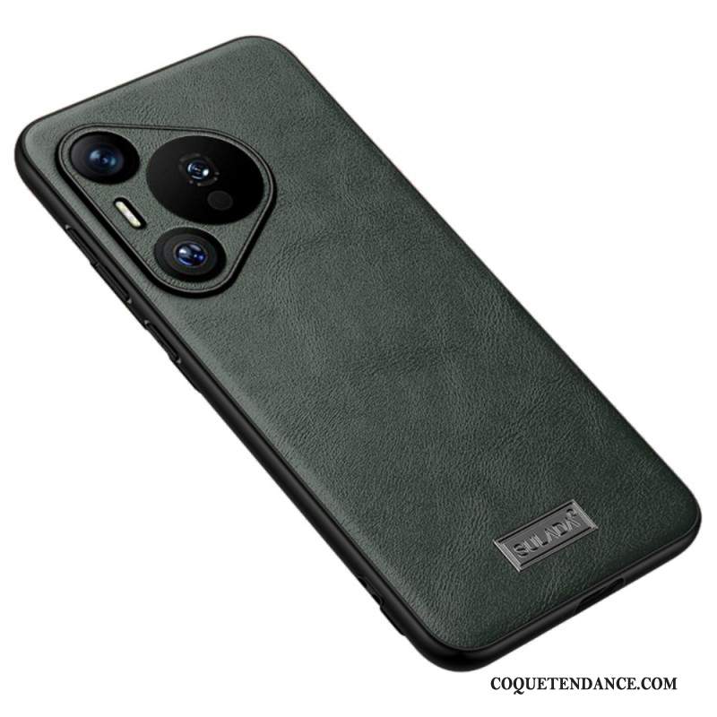 Coque Huawei Pura 70 Simili Cuir SULADA