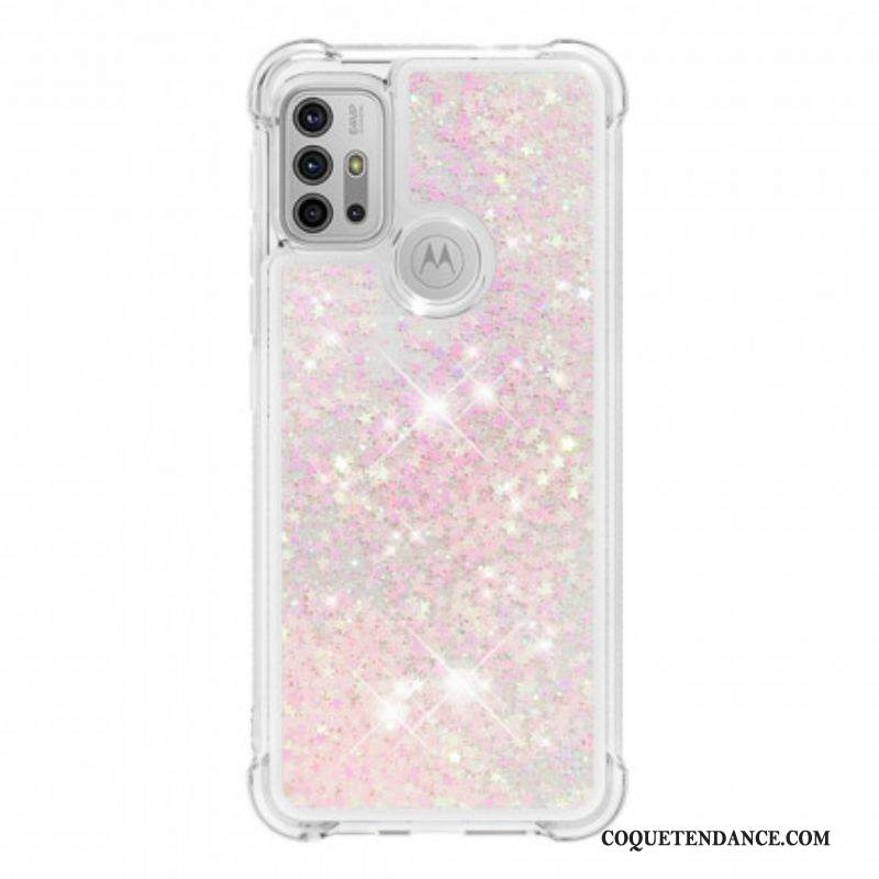 Coque Moto G30 / Moto G10 Désires Paillettes