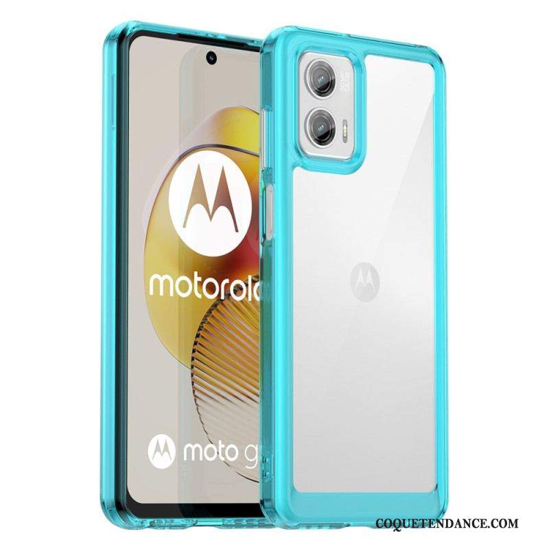 Coque Moto G73 5G Hybride Transparente