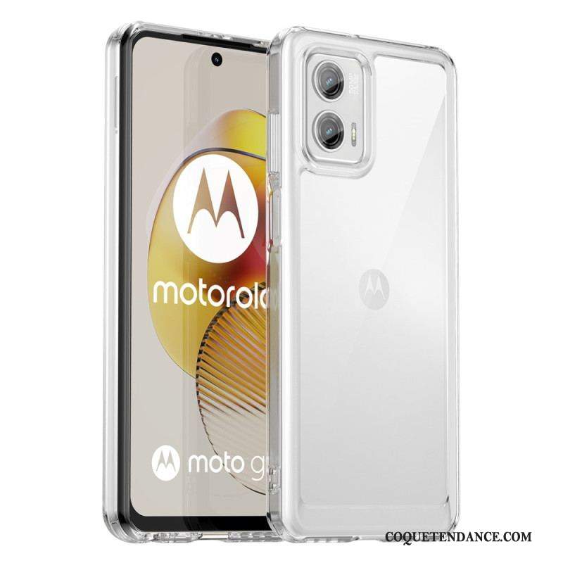 Coque Moto G73 5G Hybride Transparente