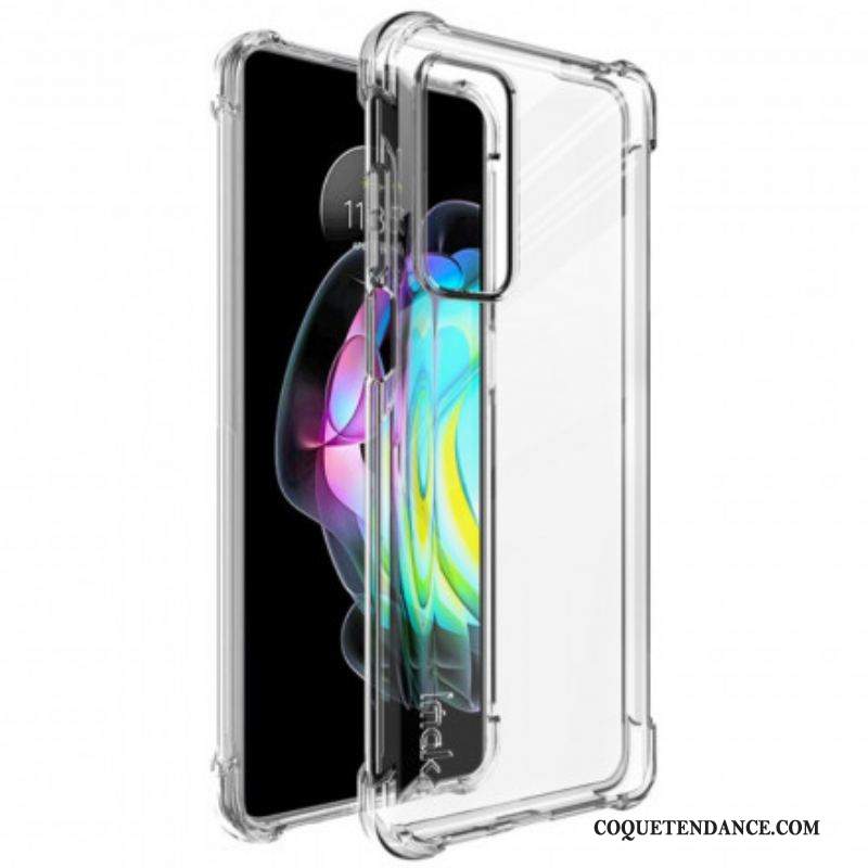 Coque Motorola Edge 20 Transparente avec Film Écran IMAK