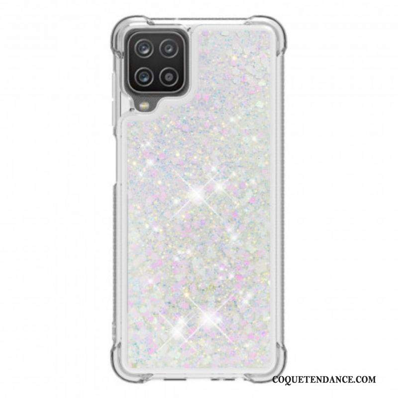 Coque Samsung Galaxy A12 / M12 Désire Paillettes