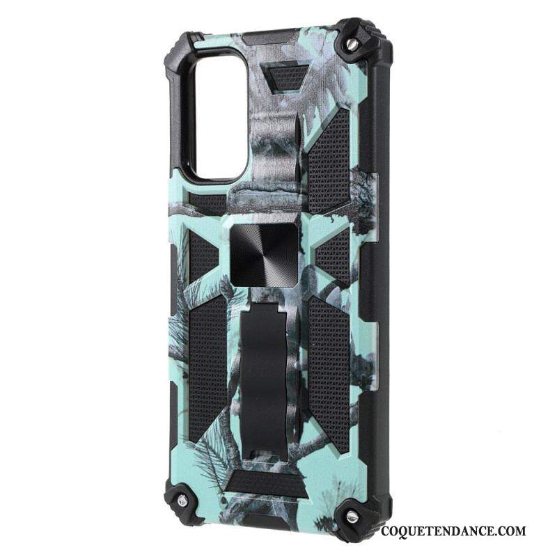 Coque Samsung Galaxy A13 5G / A04s Camouflage Support Amovible