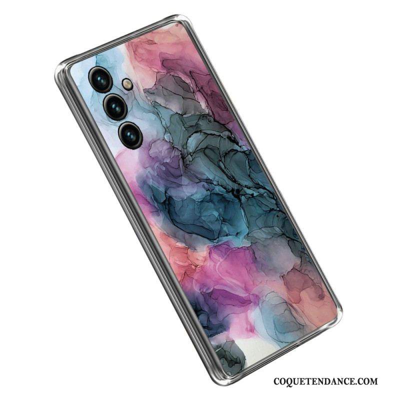 Coque Samsung Galaxy A14 5G / A14 Marbre Aquarelle