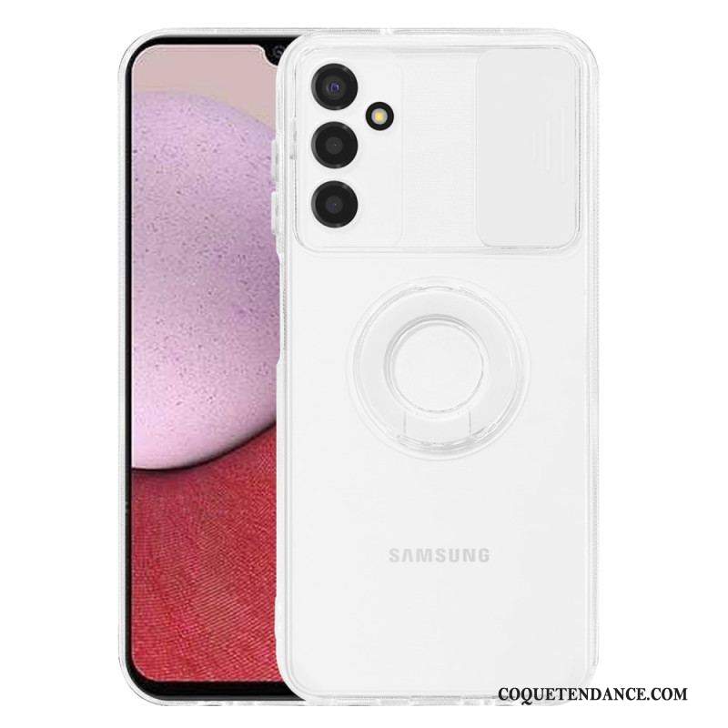 Coque Samsung Galaxy A14 5G / A14 Transparente avec Anneau-Support