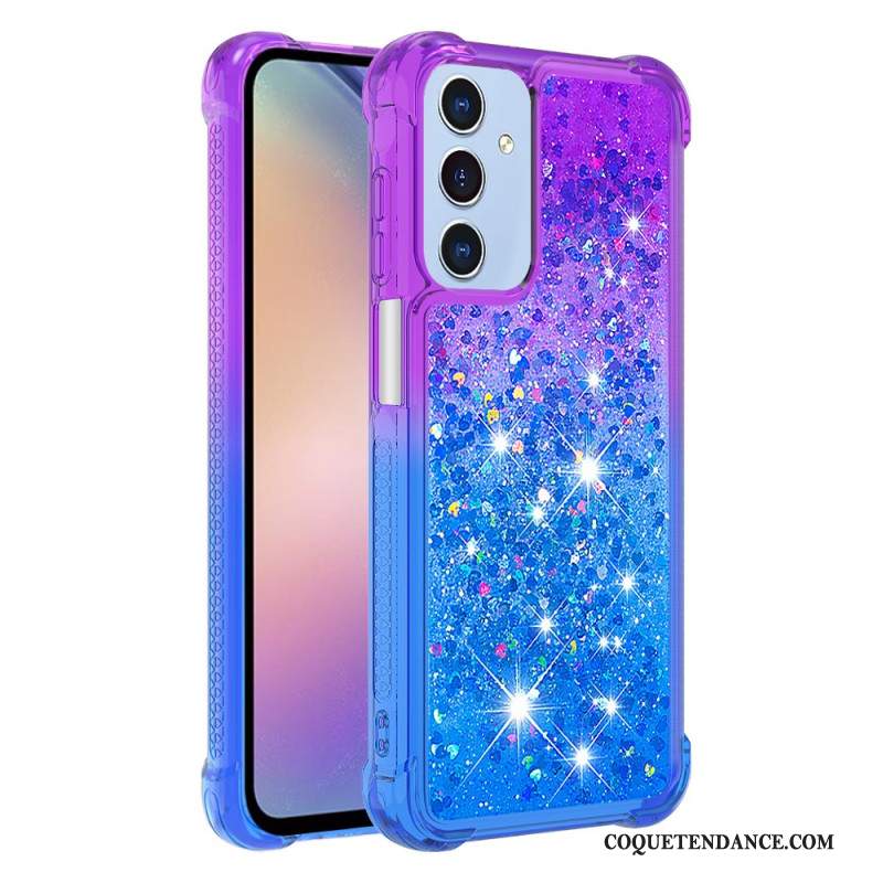 Coque Samsung Galaxy A15 5G Dégradé Paillettes