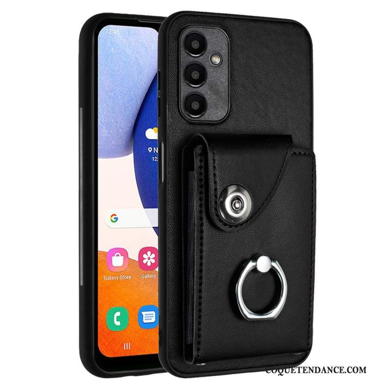 Coque Samsung Galaxy A15 5G Porte-Cartes à Soufflets