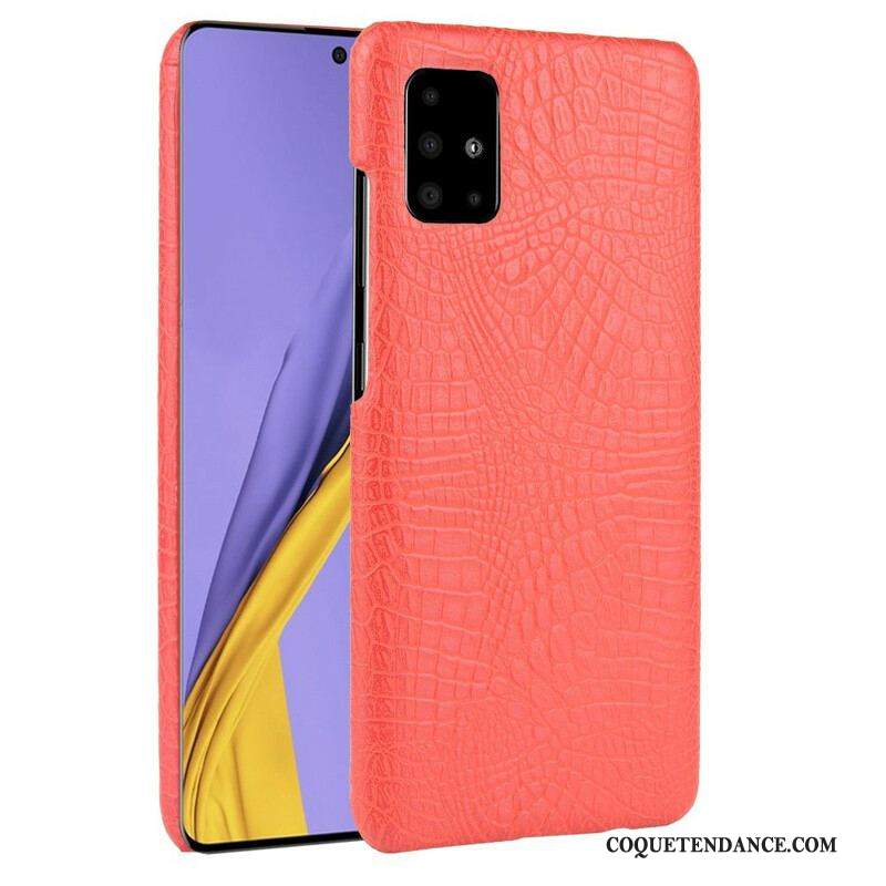 Coque Samsung Galaxy A51 5G Effet Peau de Crocodile