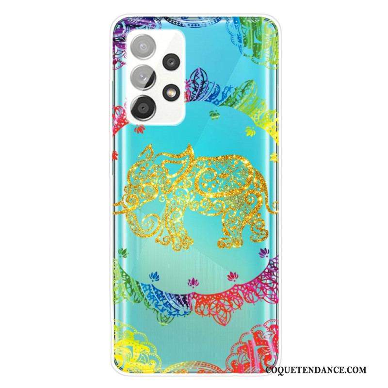 Coque Samsung Galaxy A53 5G Mandala Paillettes