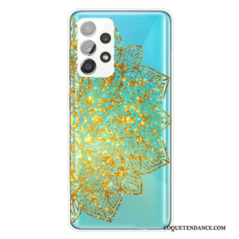 Coque Samsung Galaxy A53 5G Mandala Paillettes