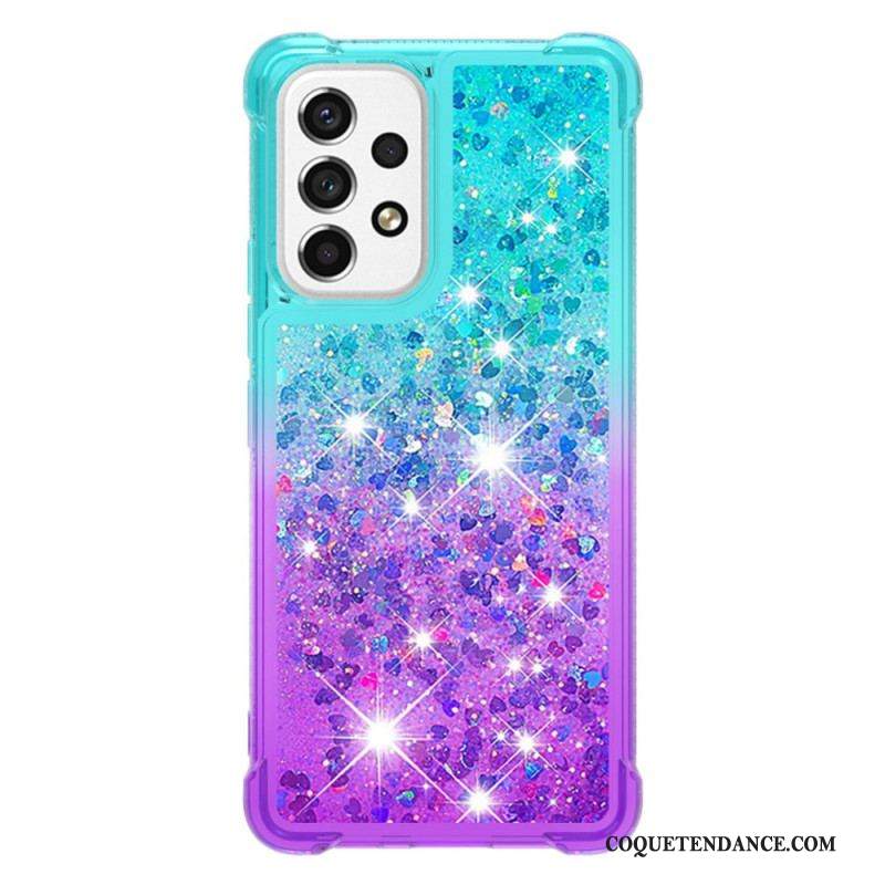 Coque Samsung Galaxy A53 5G Paillettes Color