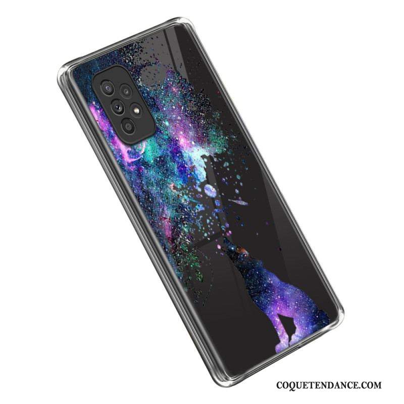 Coque Samsung Galaxy A53 5G Transparente Loups