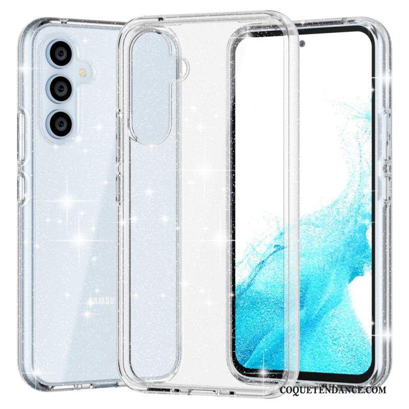 Coque Samsung Galaxy A54 5G Transparente Paillettes