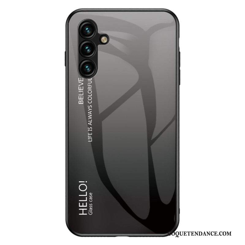 Coque Samsung Galaxy A54 5G Verre Trempé Hello