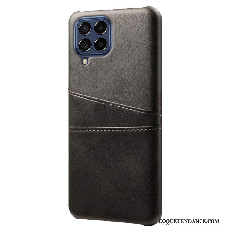 Coque Samsung Galaxy M53 5G Effet Cuir Porte-Cartes