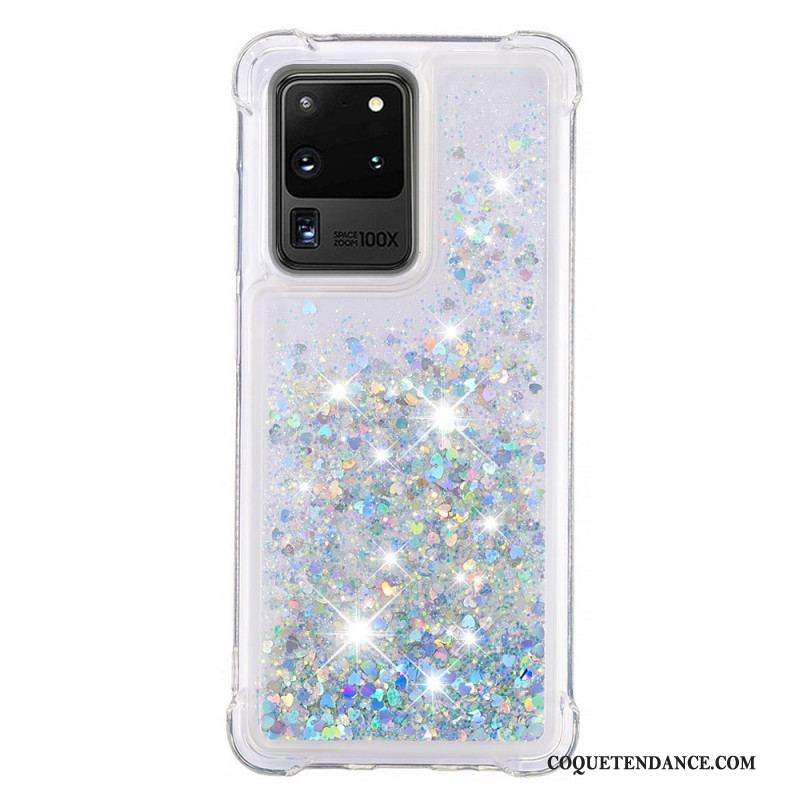 Coque Samsung Galaxy S20 Ultra Désires Paillettes