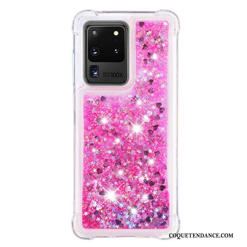 Coque Samsung Galaxy S20 Ultra Désires Paillettes