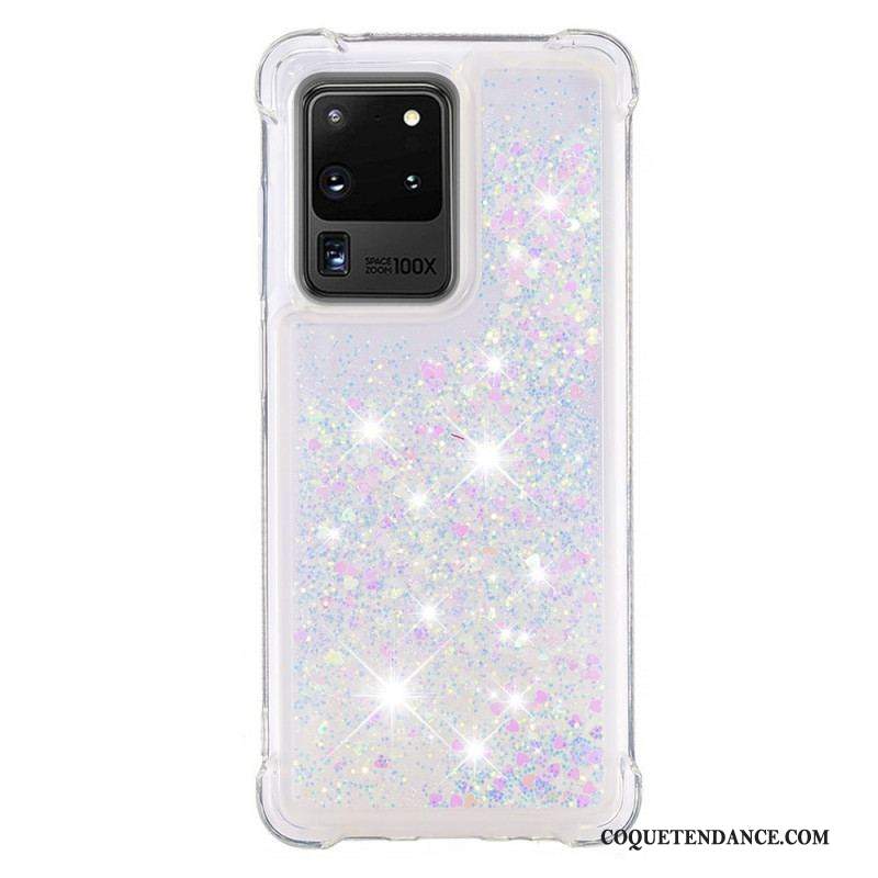 Coque Samsung Galaxy S20 Ultra Désires Paillettes