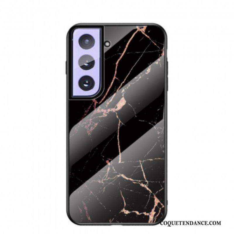 Coque Samsung Galaxy S21 Plus 5G Verre Trempé Marble Colors