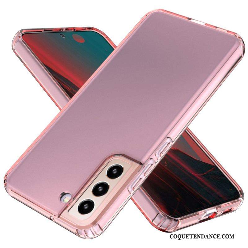 Coque Samsung Galaxy S22 5G Colorée Transparente