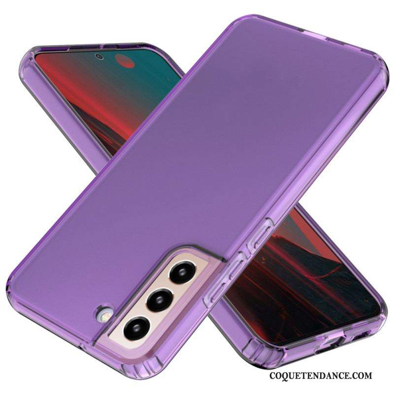 Coque Samsung Galaxy S22 5G Colorée Transparente