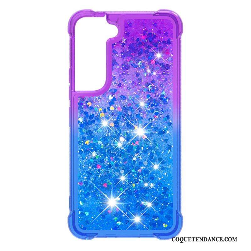 Coque Samsung Galaxy S22 5G Paillettes Colors