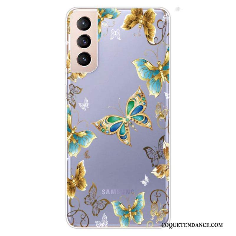 Coque Samsung Galaxy S22 5G Papillons Design