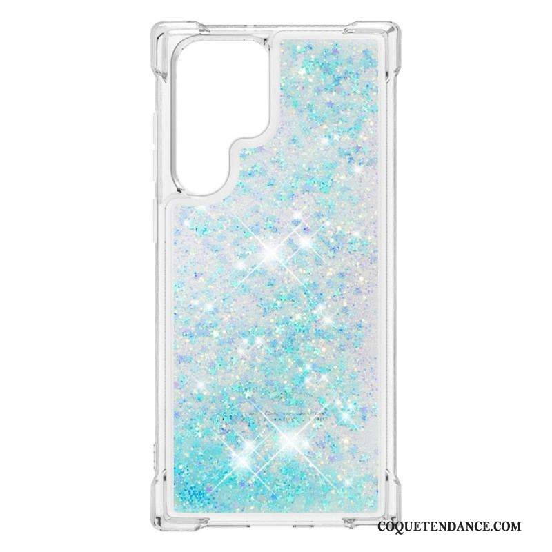 Coque Samsung Galaxy S22 Ultra 5G Désires Paillettes