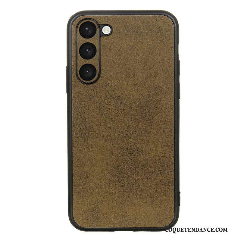 Coque Samsung Galaxy S23 5G Effet Cuir Look Raffiné