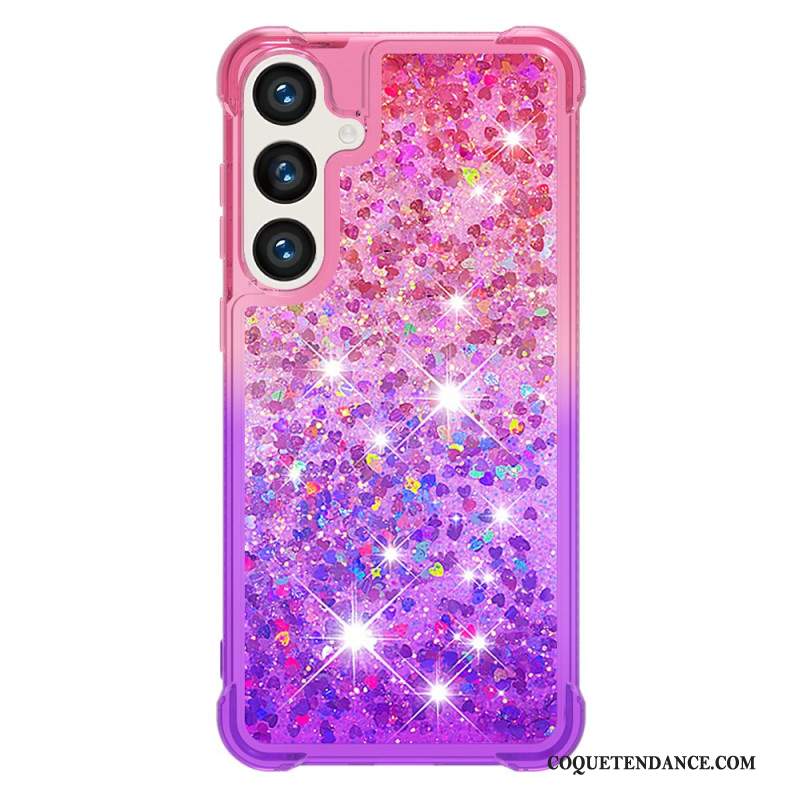 Coque Samsung Galaxy S24 5G Dégradé Paillettes