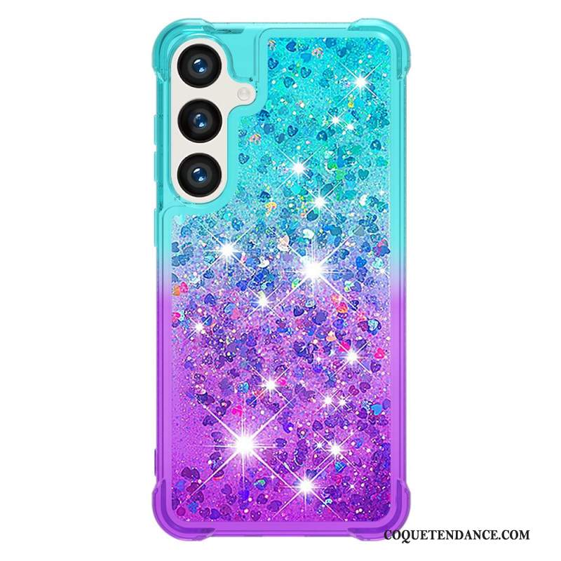 Coque Samsung Galaxy S24 5G Dégradé Paillettes