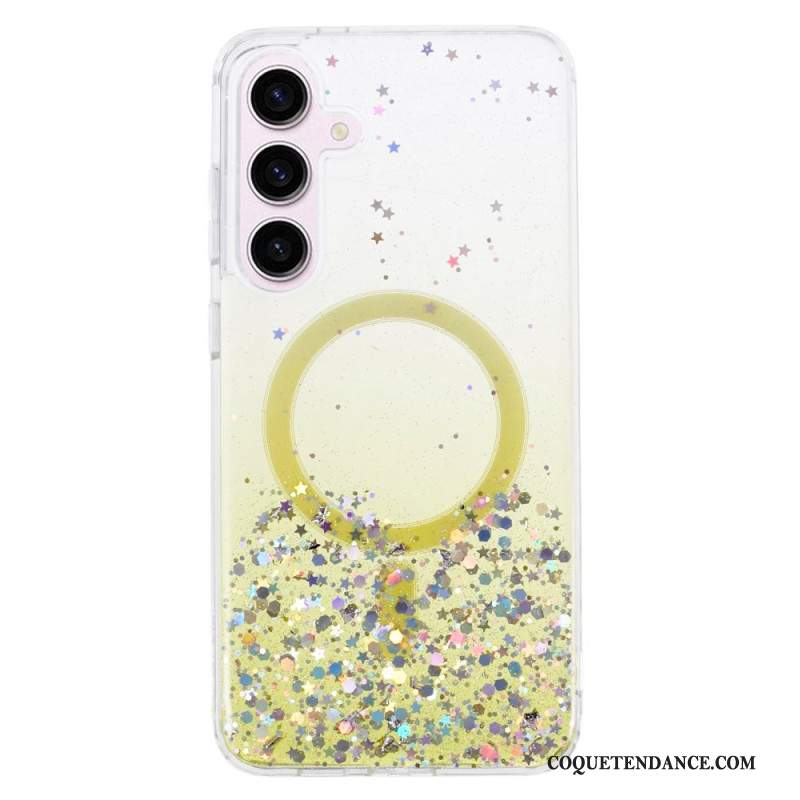 Coque Samsung Galaxy S24 Plus 5G Paillettes Compatible MagSafe