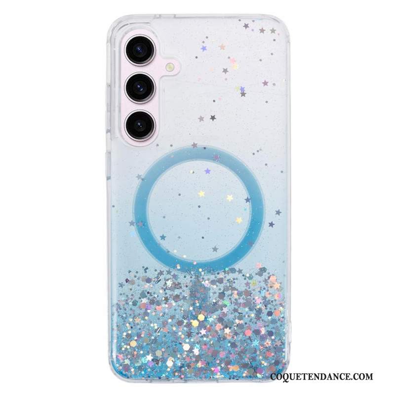 Coque Samsung Galaxy S24 Plus 5G Paillettes Compatible MagSafe