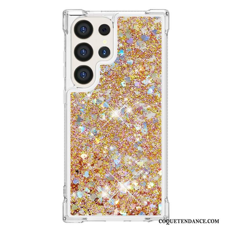 Coque Samsung Galaxy S24 Ultra 5G Paillettes Scintillantes