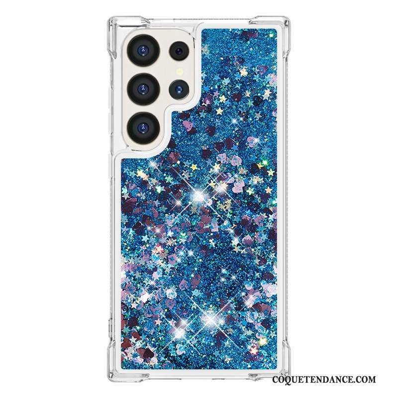 Coque Samsung Galaxy S24 Ultra 5G Paillettes Scintillantes