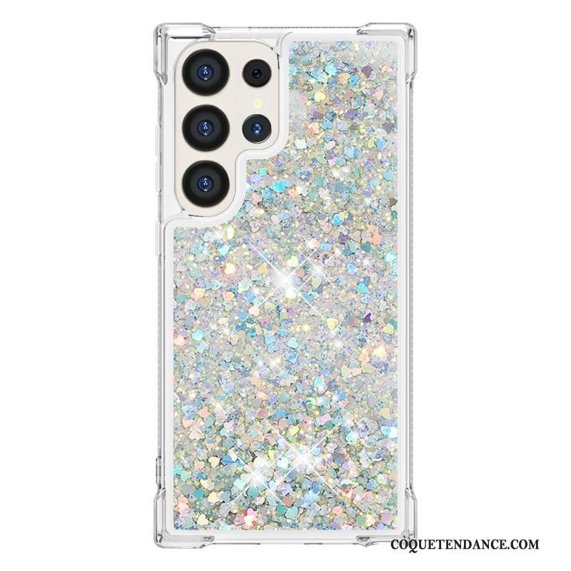 Coque Samsung Galaxy S24 Ultra 5G Paillettes Scintillantes