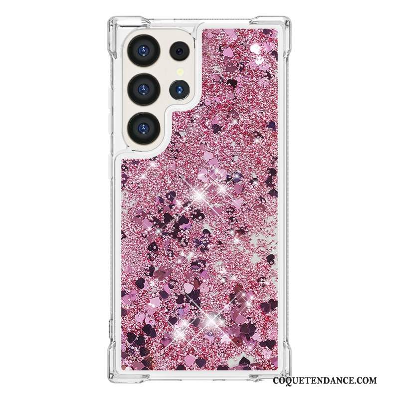 Coque Samsung Galaxy S24 Ultra 5G Paillettes Scintillantes