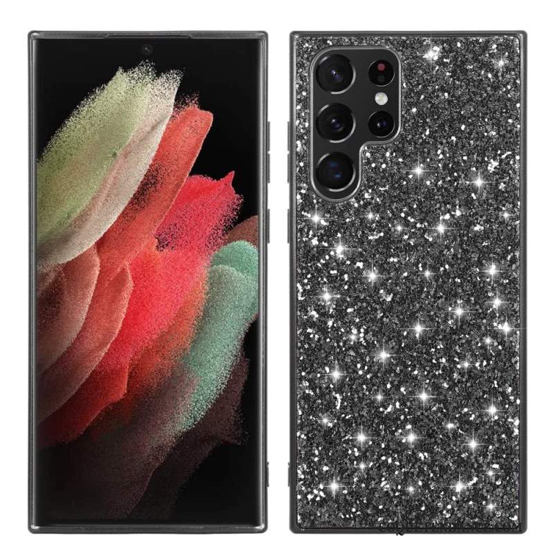 Coque Samsung Galaxy S24 Ultra 5G Paillettes Éclatantes