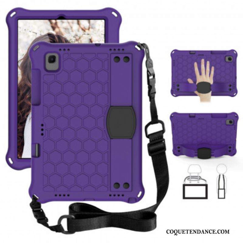 Coque Samsung Galaxy Tab A7 (2020) EVA Sangle-Support et Bandoulière